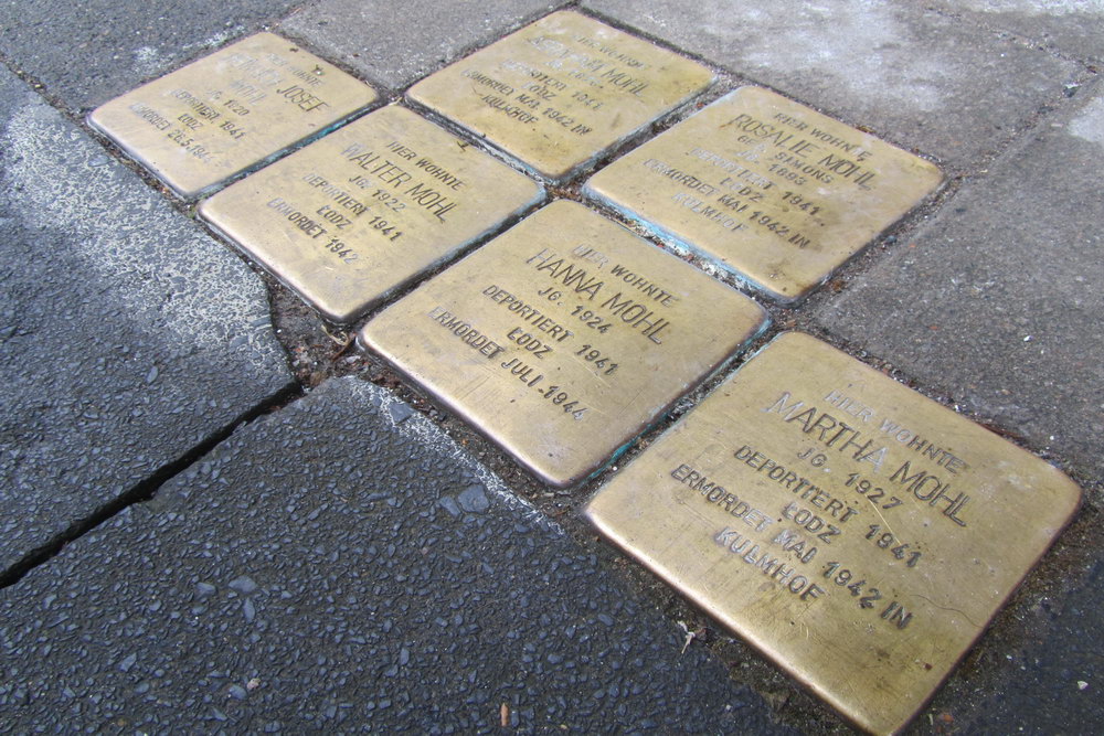 Stolpersteine Formesstrae 44 #1