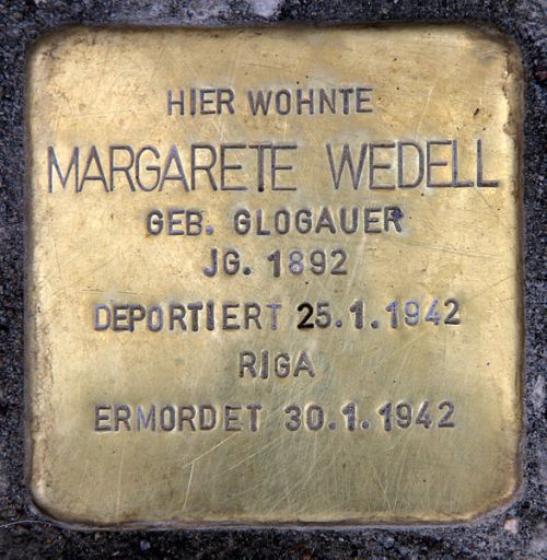 Stolperstein Hohenzollerndamm 111