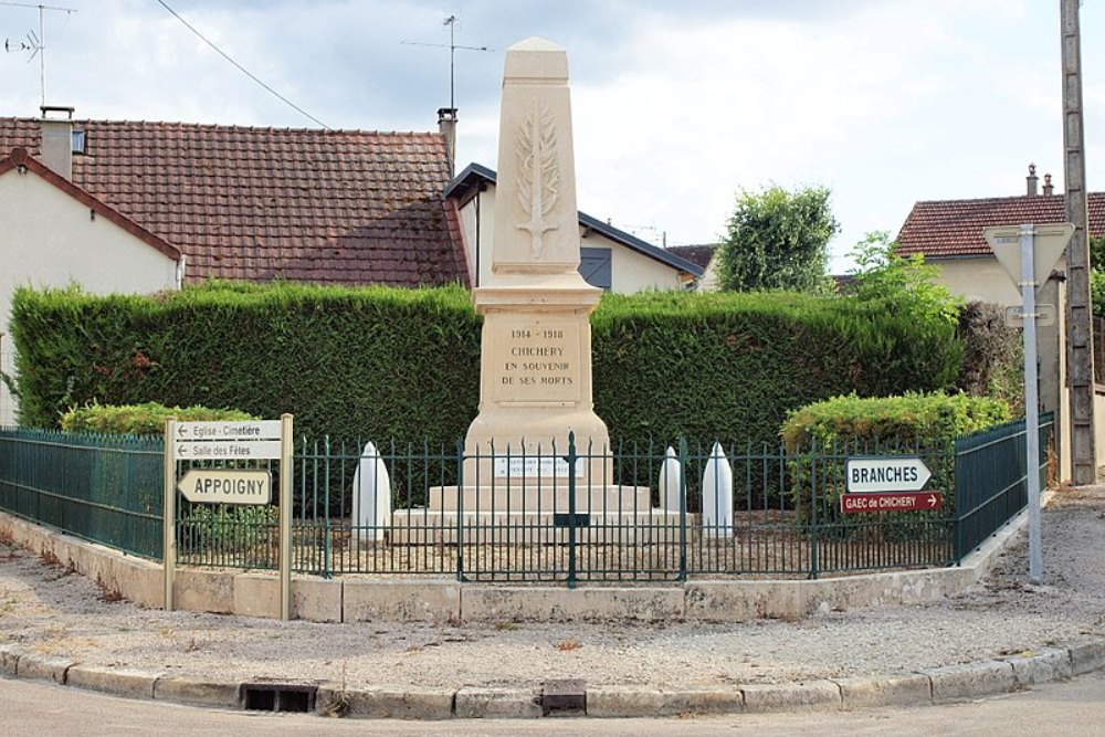 War Memorial Chichery #1