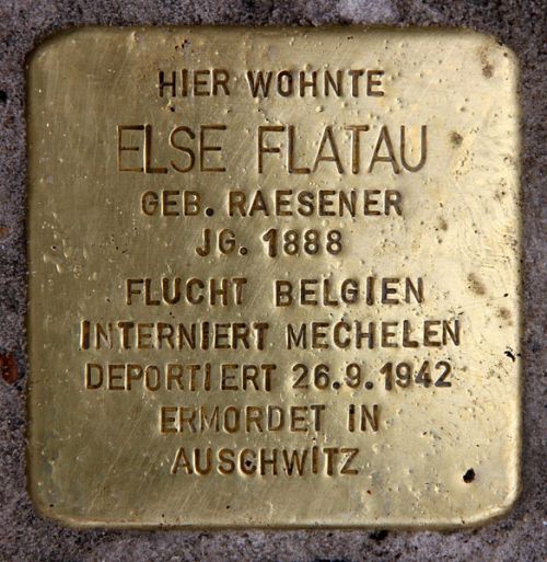 Stumbling Stones Pestalozzistraße 66 #2