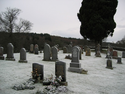 Commonwealth War Grave Dalchriechart Old Churchyard #1