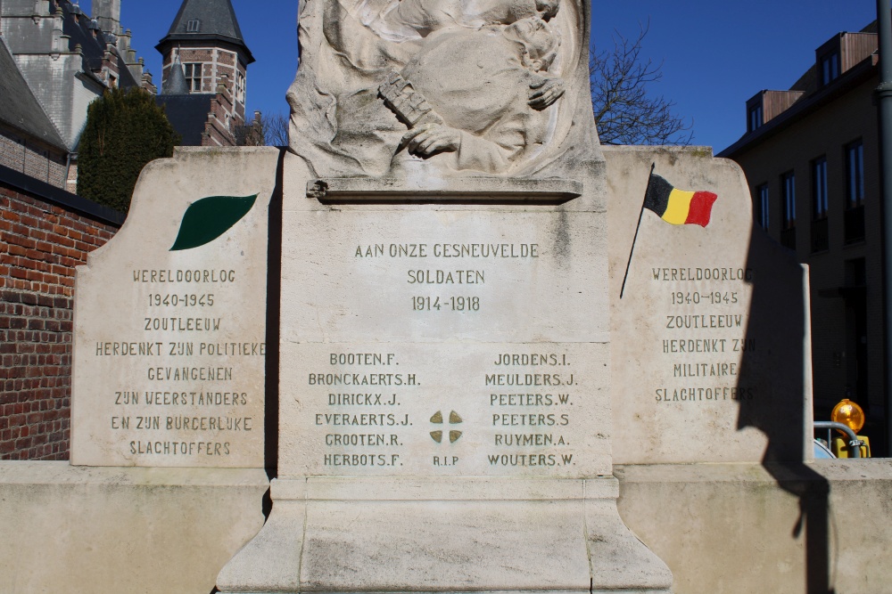 Oorlogsmonument Zoutleeuw #4