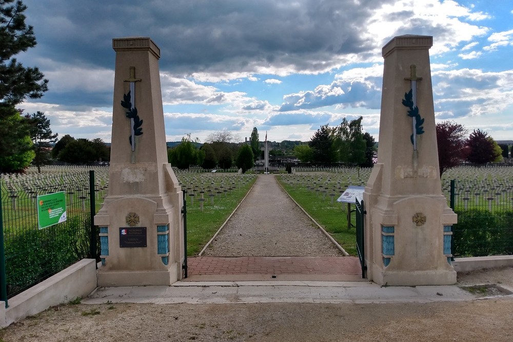 Franse Oorlogsbegraafplaats Faubourg Pavé Verdun