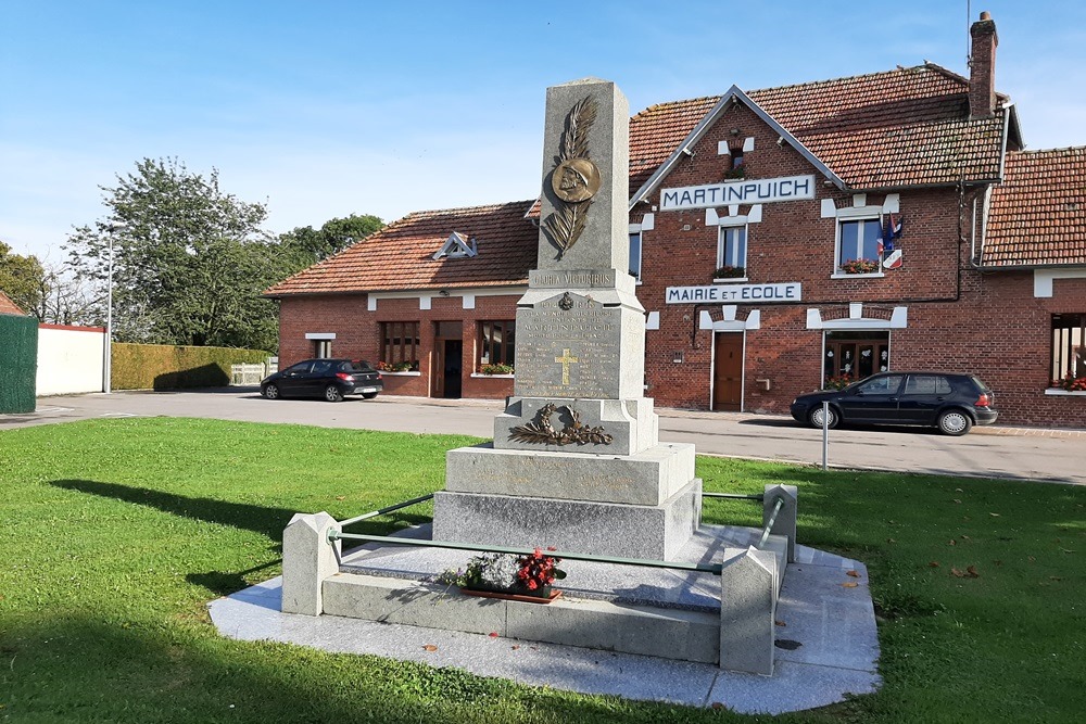 Oorlogsmonument Martinpuich #1