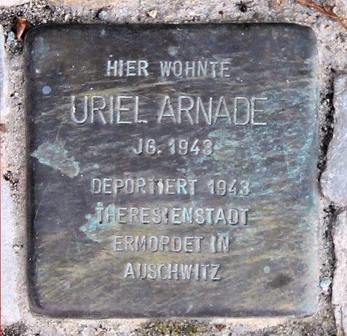 Stolpersteine Uhlandstrae 114 #3