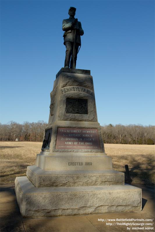 77th Pennsylvania Infantry Monument #1