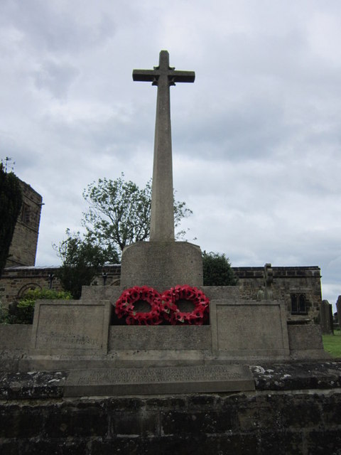 Oorlogsmonument Husthwaite