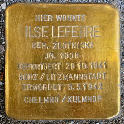 Stolpersteine Christinenstrae 16 #1