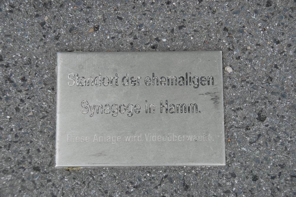 Monument Voormalige Synagoge Hamm #4