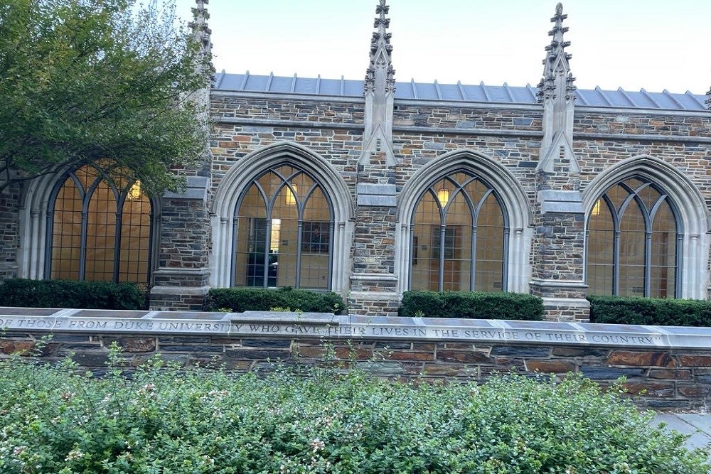 Memorial Duke Chapel Quadrangle