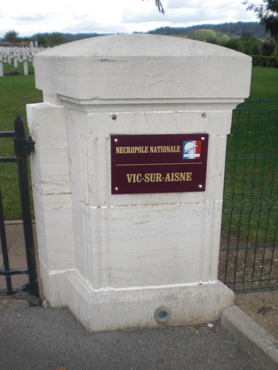 Franse Oorlogsbegraafplaats Vic-sur-Aisne #4