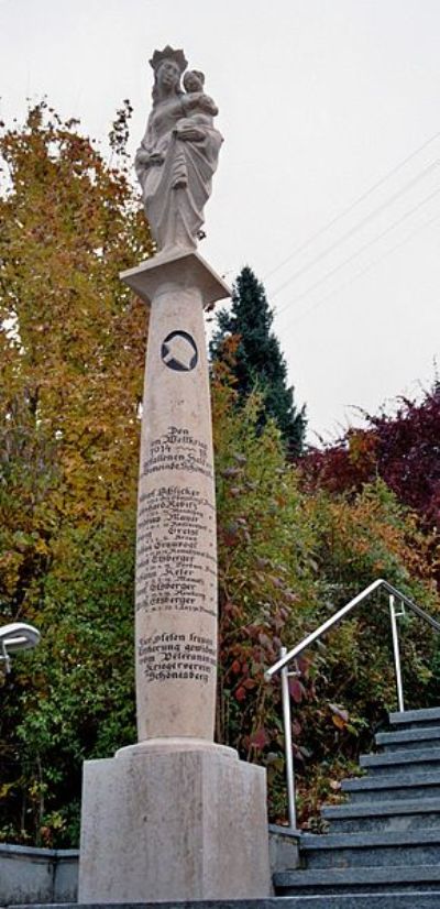 Oorlogsmonument Schönesberg