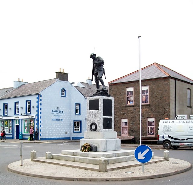 Oorlogsmonument Bushmills #1