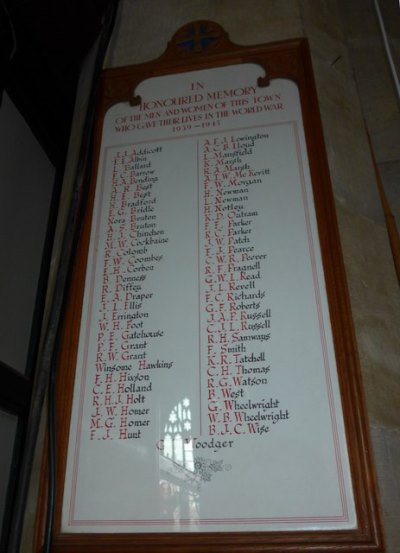 War Memorial St. Mary the Virgin Church Swanage #2
