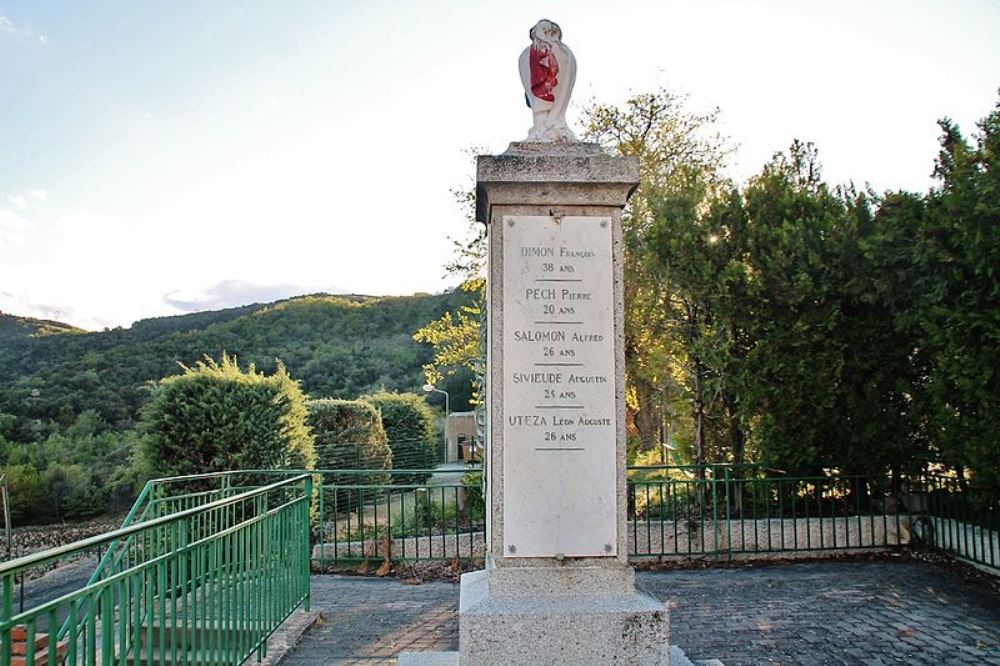 Monument Eerste Wereldoorlog Ansignan