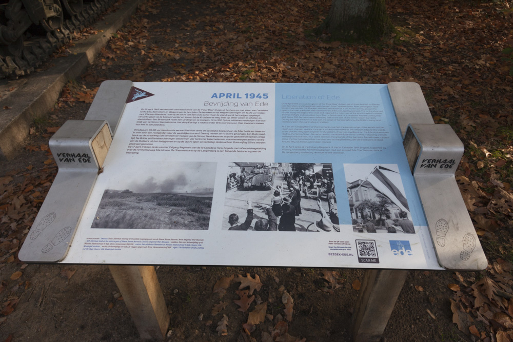 Information Sign Liberation of Ede