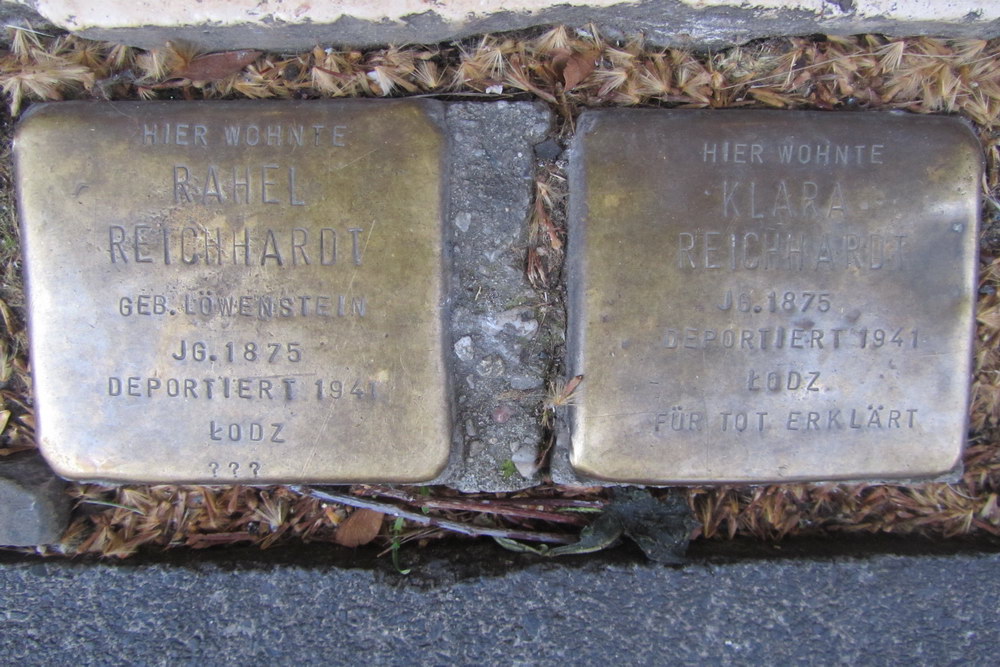 Stolpersteine Hohenstaufenring 53-55 #1