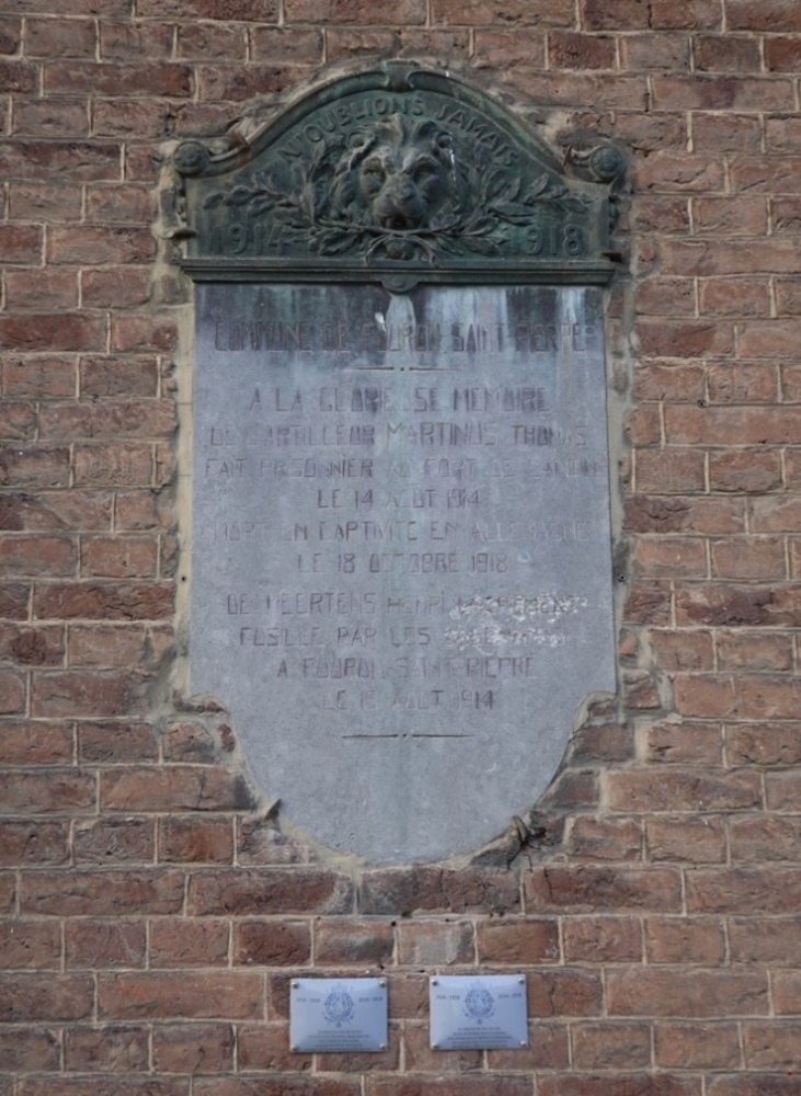 Oorlogsmonument Sint-Pieters-Voeren #3