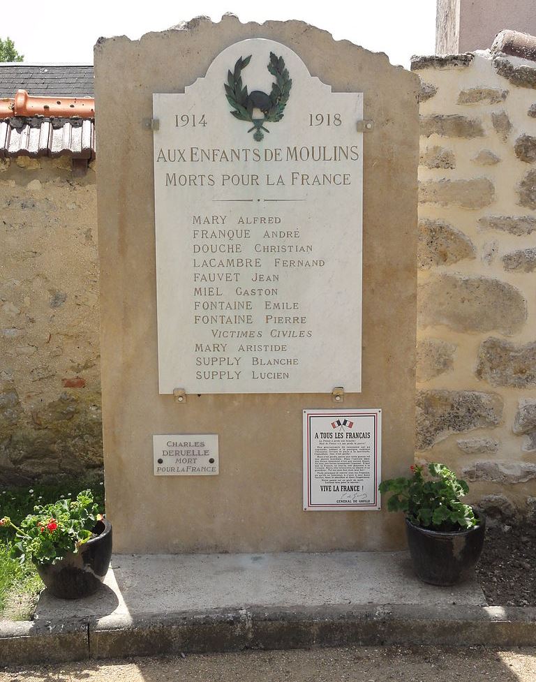 Oorlogsmonument Moulins