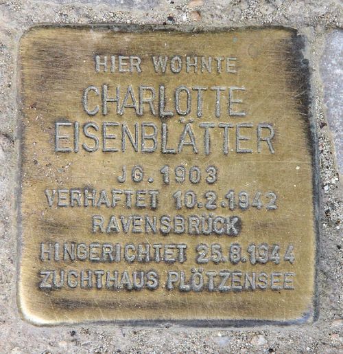 Stolperstein Goebelstrae 99