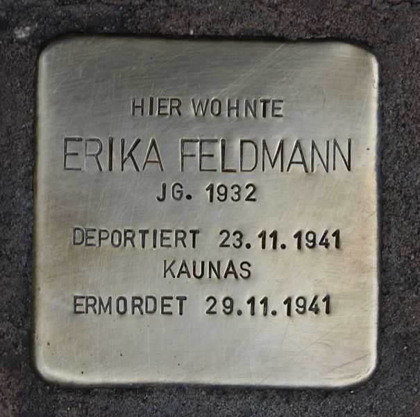 Stolpersteine Eyerspergring 7 #1