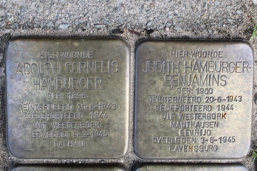 Stolpersteine Grevelingenstraat 18 #2