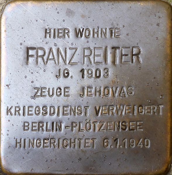 Stumbling Stone Auerspergstraße 48