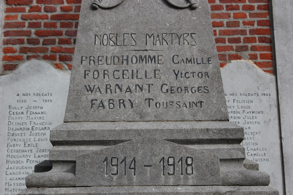 Oorlogsmonument Villers-Le-Peuplier	 #2