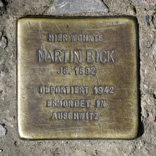 Stolperstein Zionskirchstrae 32 #1