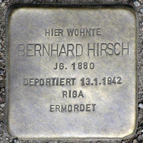 Stolpersteine Schulzestrae 15 #2