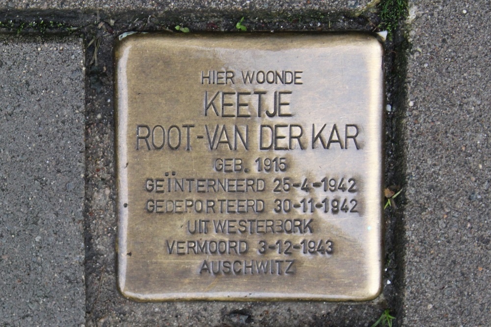 Stolperstein Eerste Oosterparkstraat 206