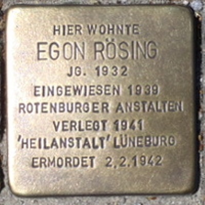Stolperstein Harsefelder Straße 36