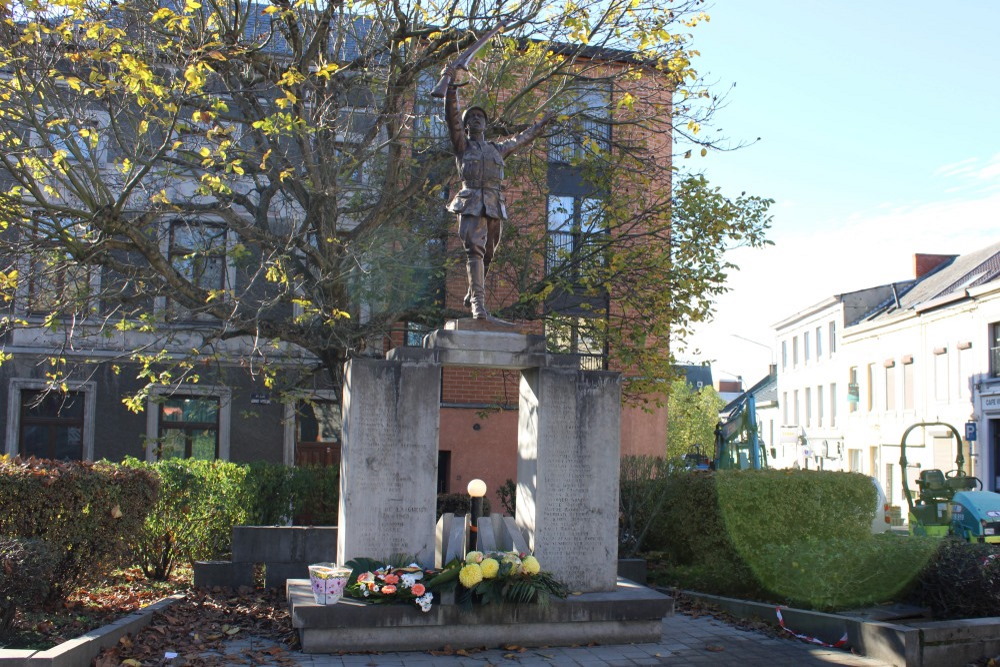 Oorlogsmonument Morlanwelz #2