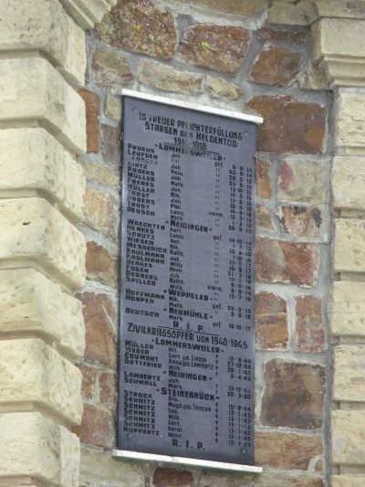 War Memorial Lommersweiler #2