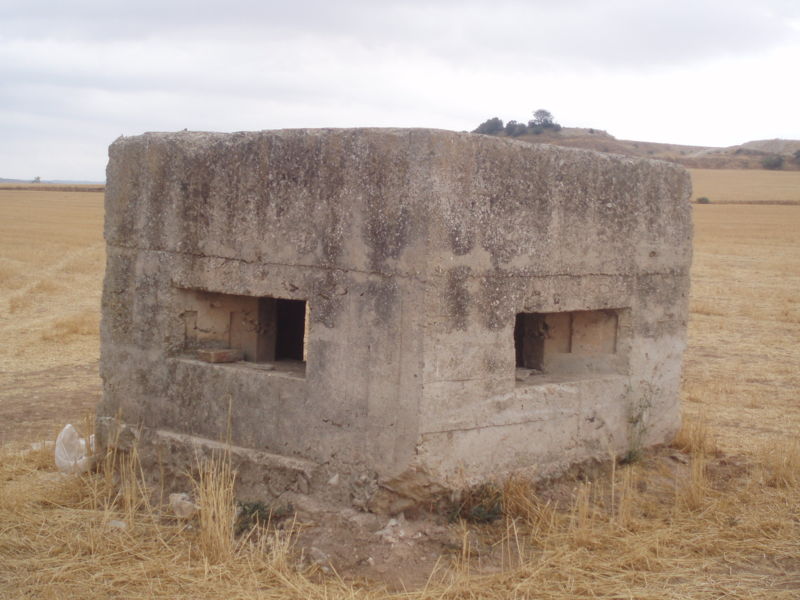 MG-Bunker Spanish Civil War Bellpuig #1