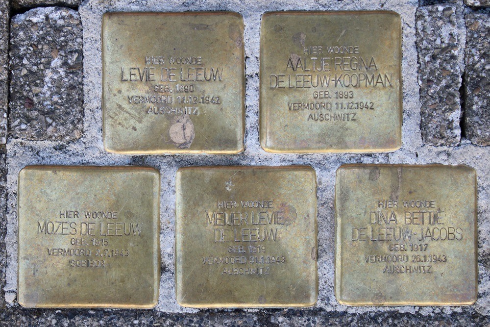 Stolpersteine Diezerstraat 90 #1