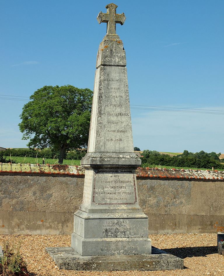 Oorlogsmonument Pougny #1