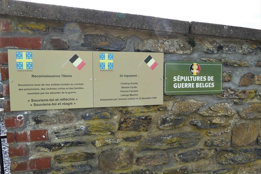 Belgische oorlogsgraven  Givry #1