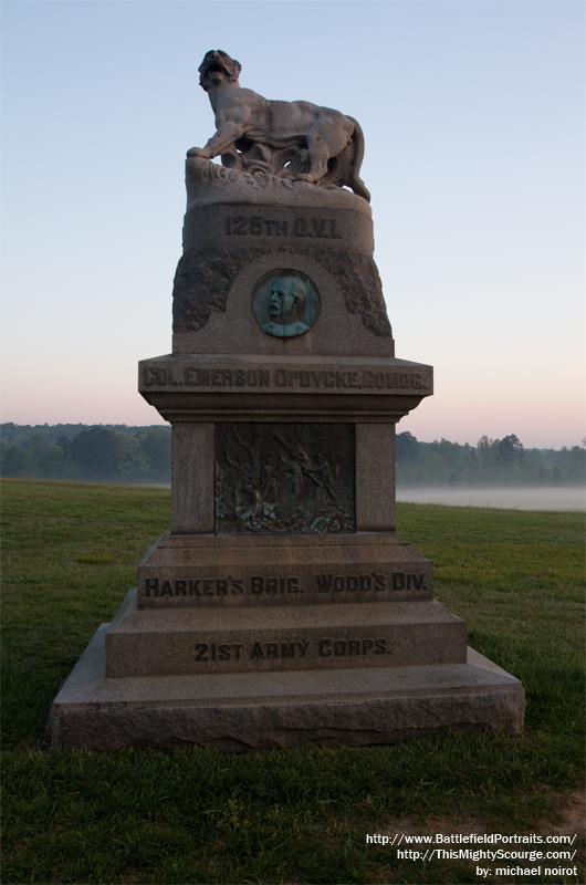 125th Ohio Infantry Monument #1
