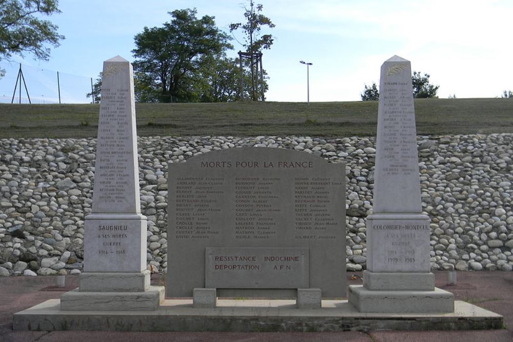 Oorlogsmonument Colombier-Saugnieu #1