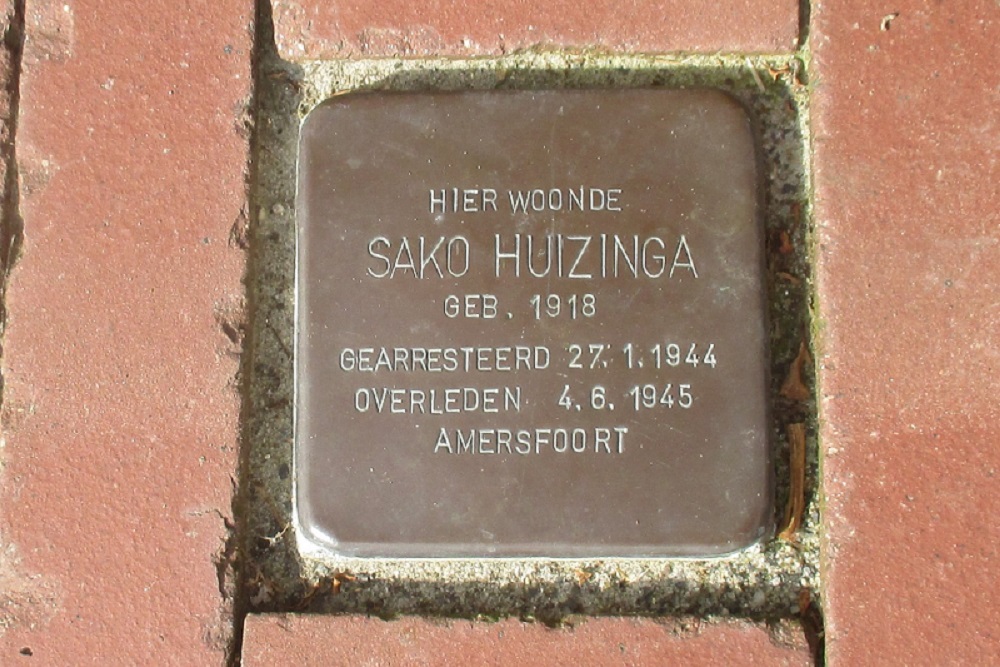 Stolperstein Pastorieweg/Pastoriepad #2