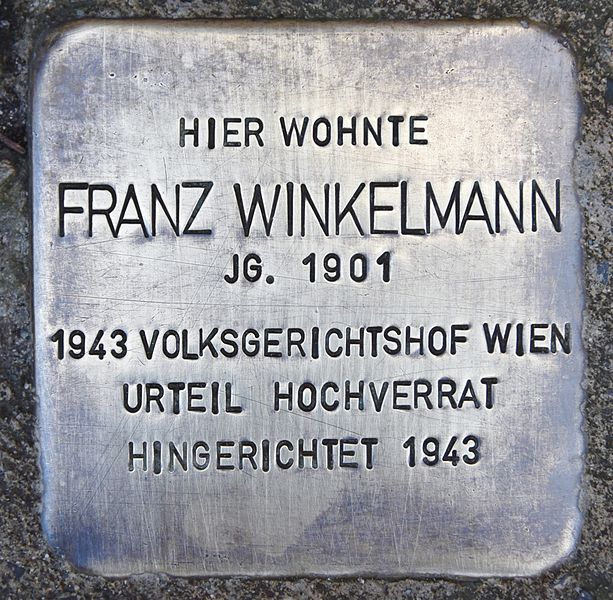 Stolperstein Purgleitnergasse 46