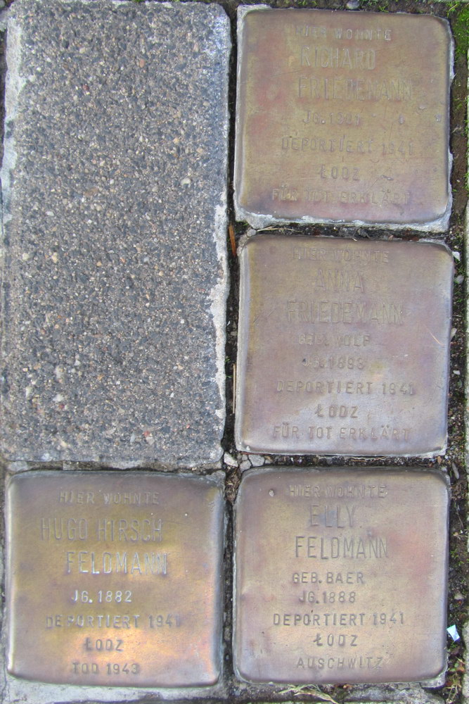 Stolpersteine Kaesenstrae 24 #3