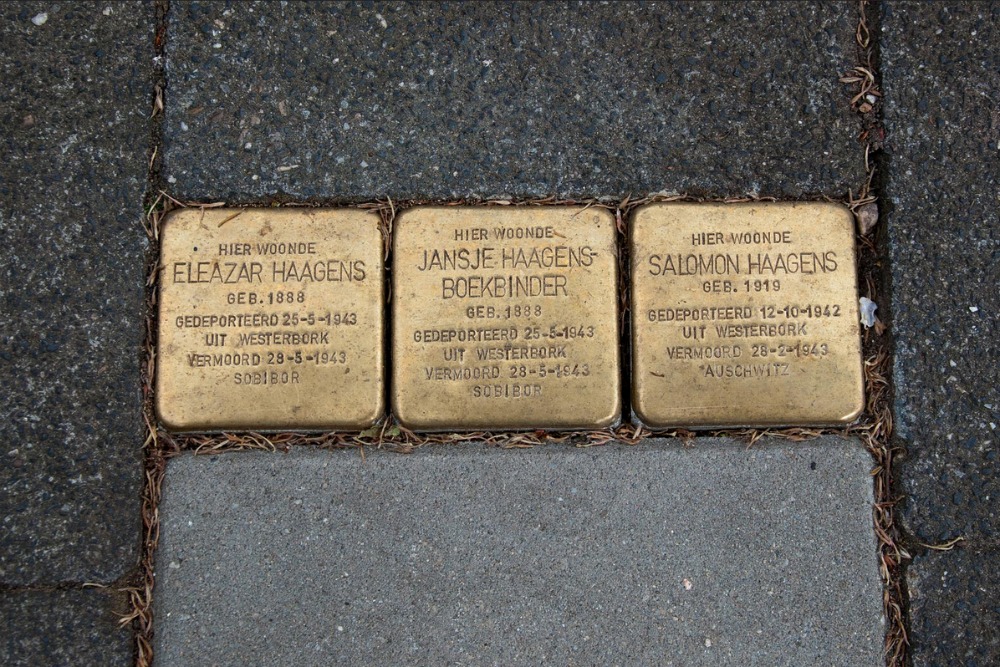 Stolpersteine Floraliastraat 3 #1