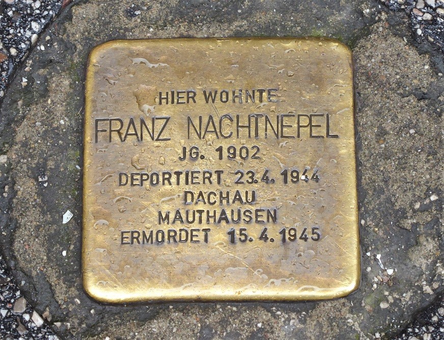 Stolperstein Universitätsplatz 3 #2