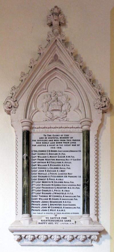 War Memorial St Patrick's Church