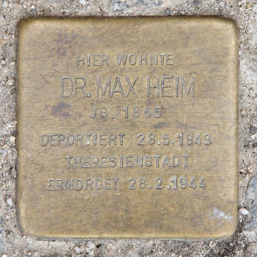 Stumbling Stones Königin-Elisabeth-Straße 58 #5