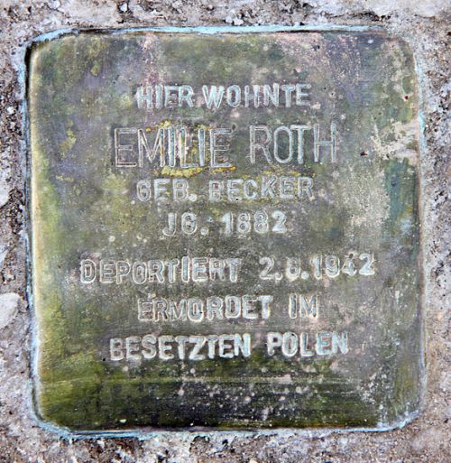 Stolpersteine Hannsdorfer Strae 8 #2