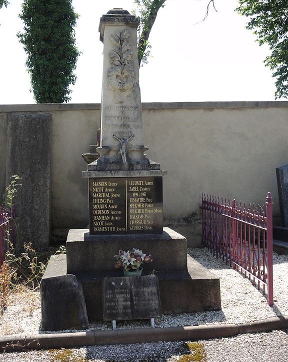 Oorlogsmonument Pettonville