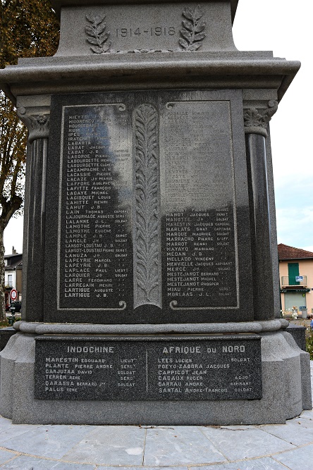 Oorlogsmonument Oloron-Sainte-Marie #3